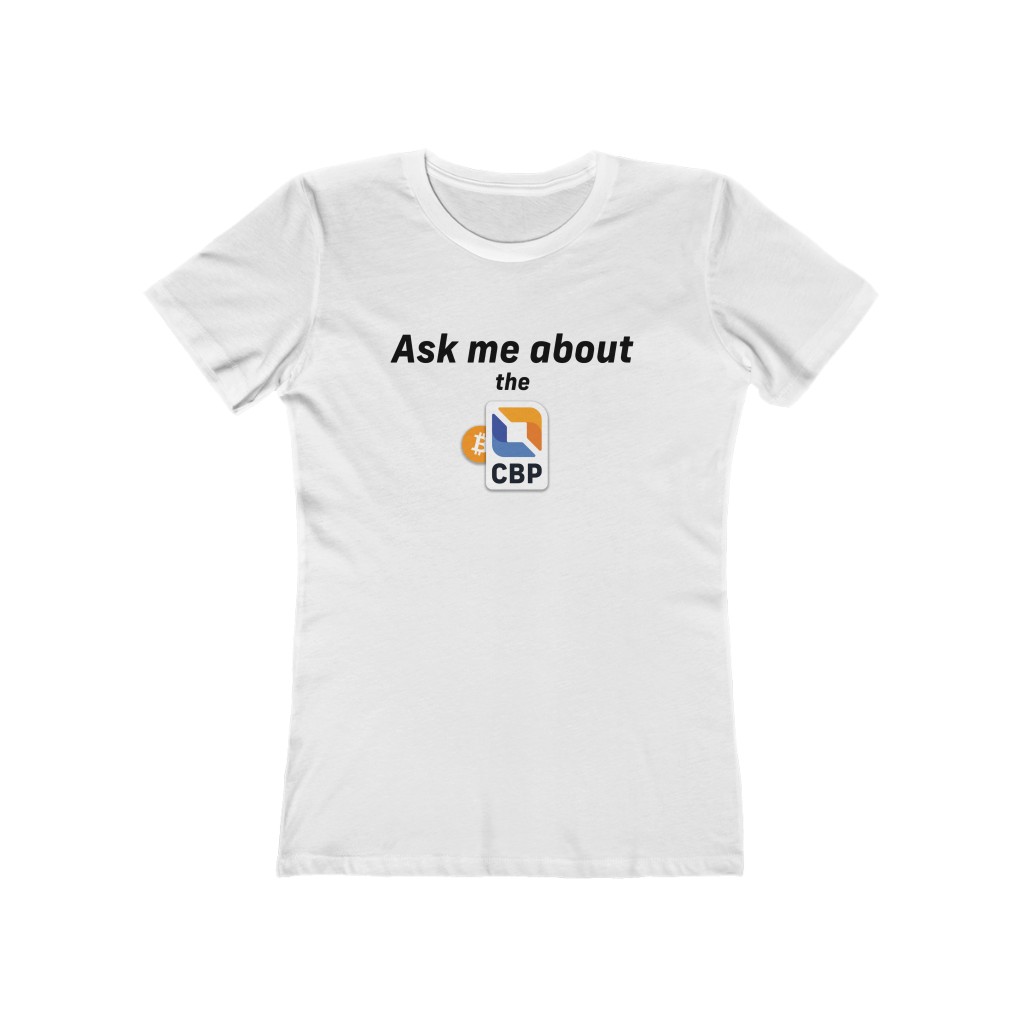 Women's Ask Me About the CBP tee