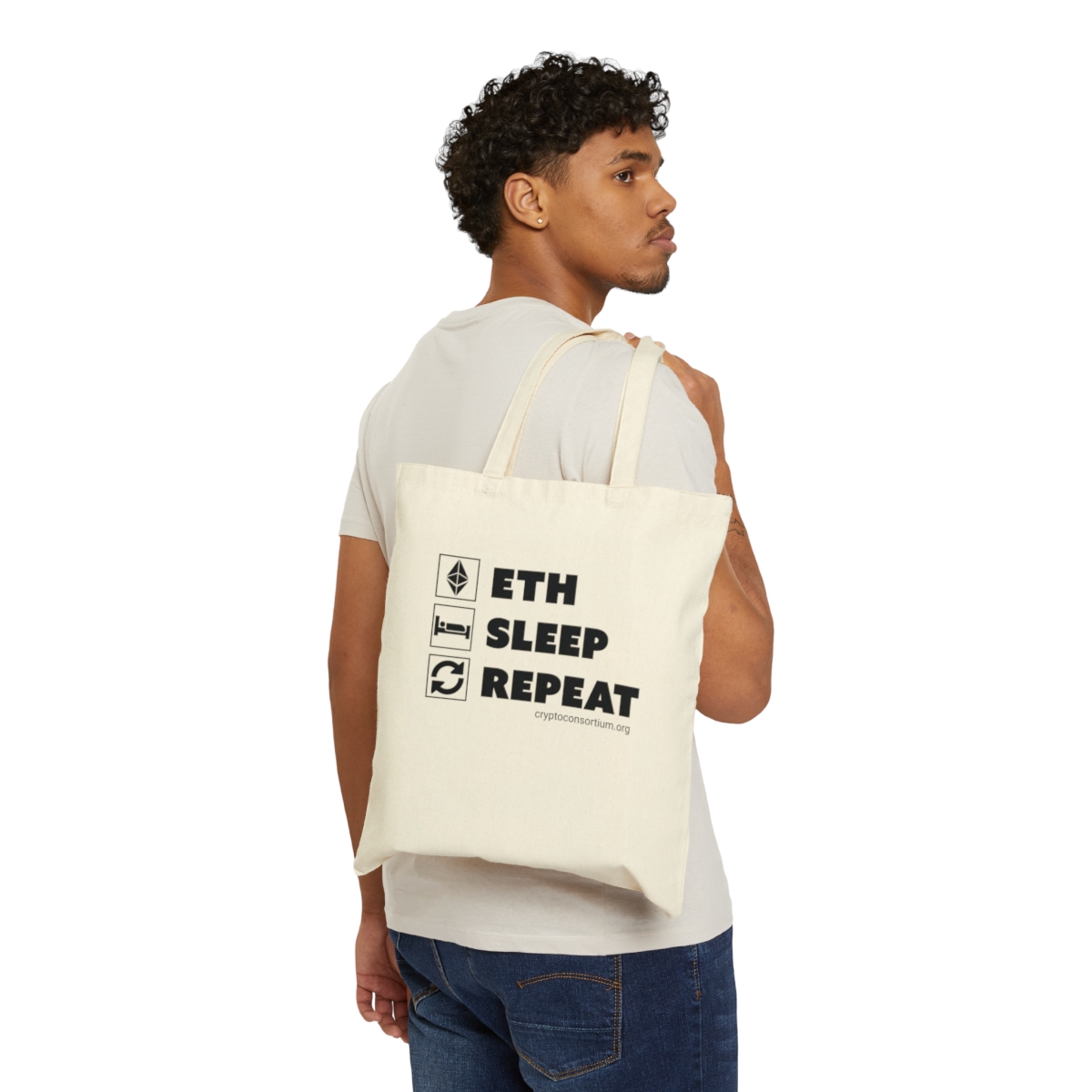 Ethereum tote bag