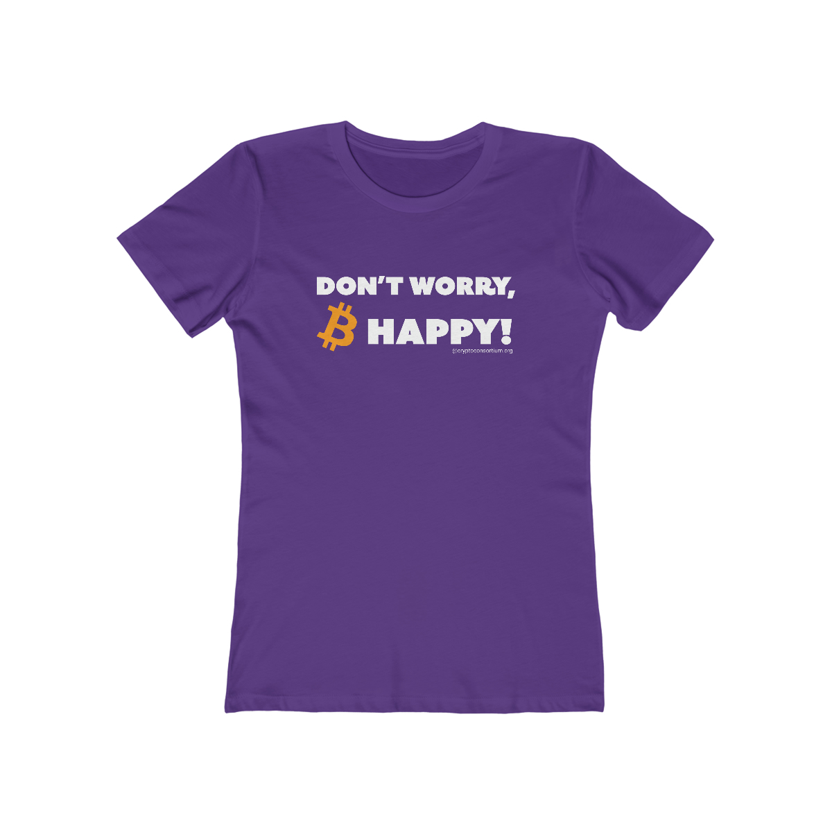 Women's positive quote tee